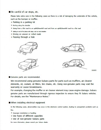 subaru levorg 2015- 2016 owners manual in english